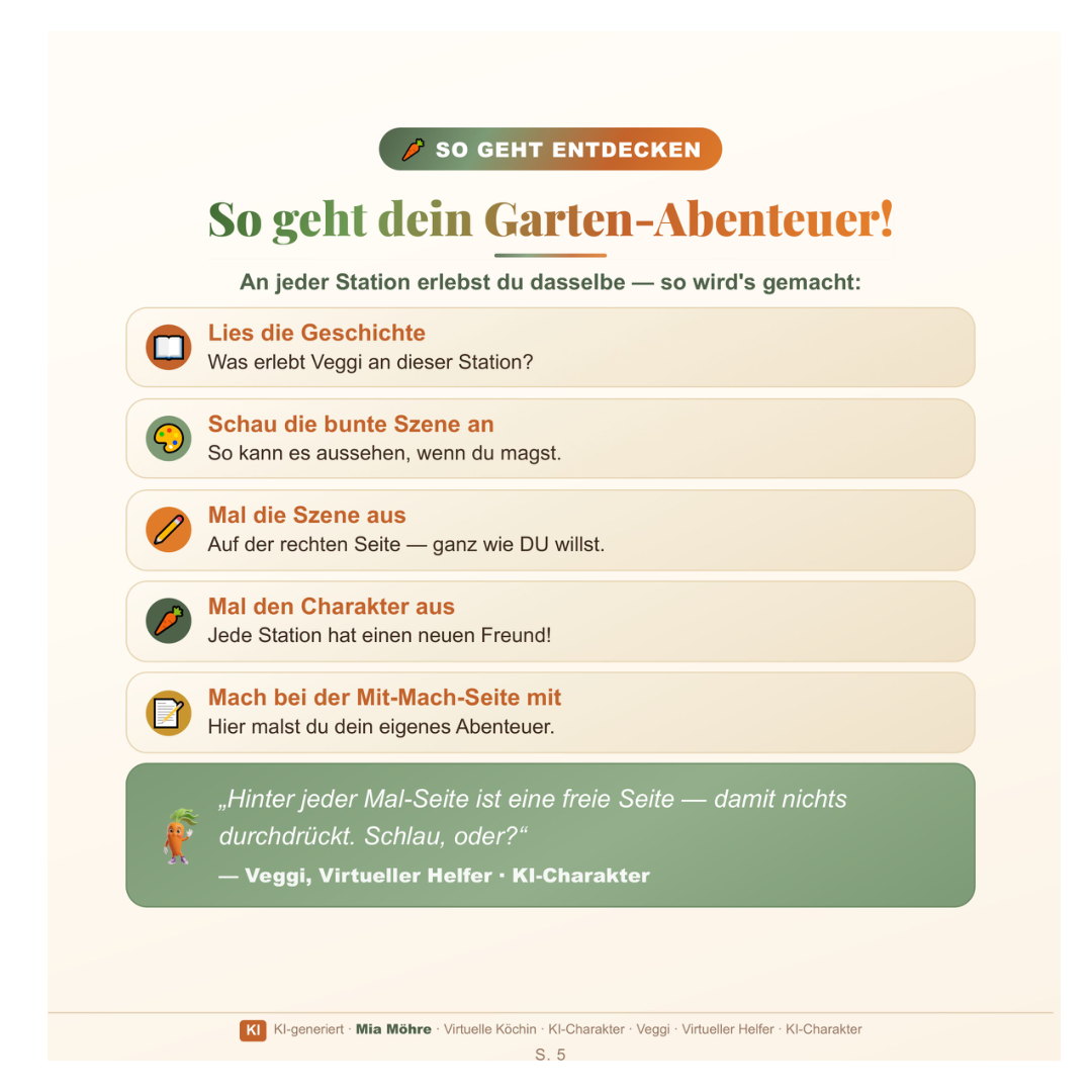 So geht dein Garten-Abenteuer — die Anleitung zum Vorlesen